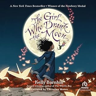 The Girl Who Drank the Moon Audiolibro Por Kelly Barnhill arte de portada