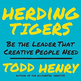 Herding Tigers Audiolibro Por Todd Henry arte de portada