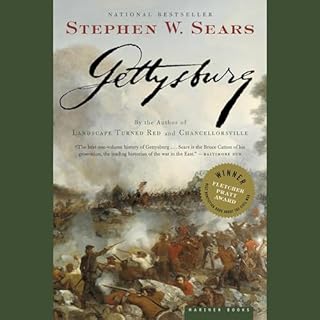 Gettysburg Audiolibro Por Stephen W. Sears arte de portada