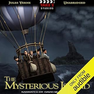 The Mysterious Island Audiolibro Por Jules Verne arte de portada