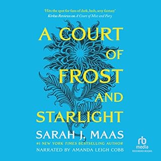 A Court of Frost and Starlight Audiolibro Por Sarah J. Maas arte de portada
