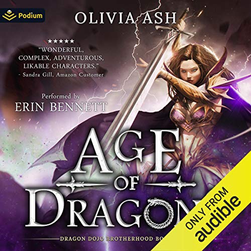 Age of Dragons Audiolibro Por Olivia Ash arte de portada