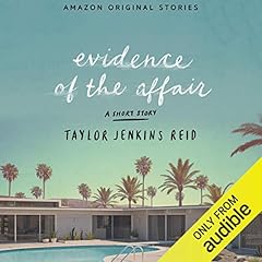 Evidence of the Affair Audiolibro Por Taylor Jenkins Reid arte de portada