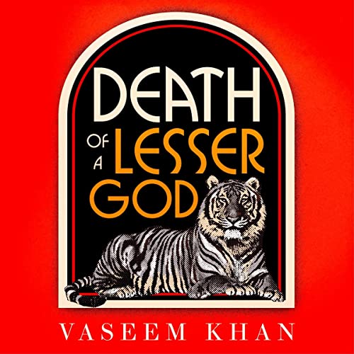 Death of a Lesser God Audiolibro Por Vaseem Khan arte de portada