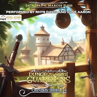 Dungeon Core Guardians Omnibus: Books 1-3 Audiolibro Por Jack Spry, Marcus Sloss arte de portada