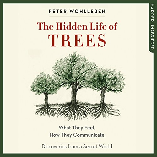 The Hidden Life of Trees Audiolibro Por Peter Wohlleben arte de portada