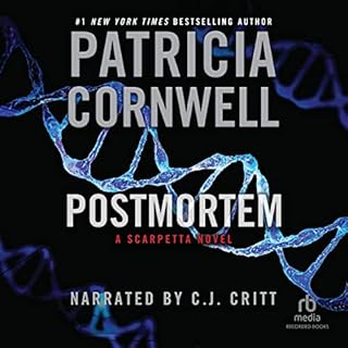 Postmortem Audiolibro Por Patricia Cornwell arte de portada