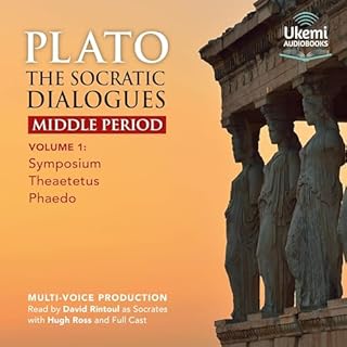 The Socratic Dialogues Middle Period, Volume 1 Audiobook By Plato, Benjamin Jowett - translation cover art