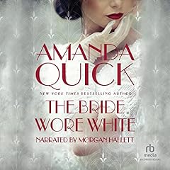 The Bride Wore White Audiolibro Por Amanda Quick arte de portada