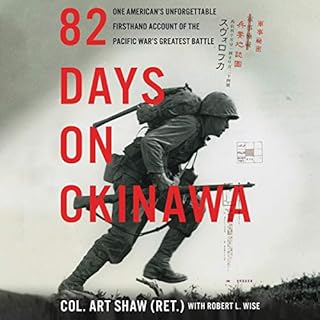 82 Days on Okinawa Audiolibro Por Art Shaw, Robert L. Wise arte de portada