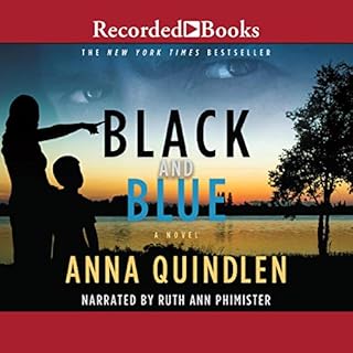 Black and Blue Audiolibro Por Anna Quindlen arte de portada