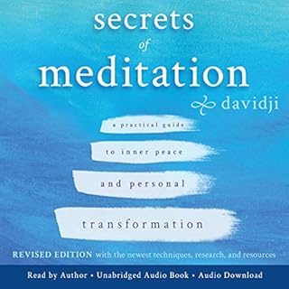 Secrets of Meditation Revised Edition Audiobook By davidji cover art