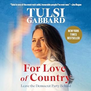 For Love of Country Audiolibro Por Tulsi Gabbard arte de portada