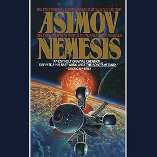 Nemesis Audiolibro Por Isaac Asimov arte de portada