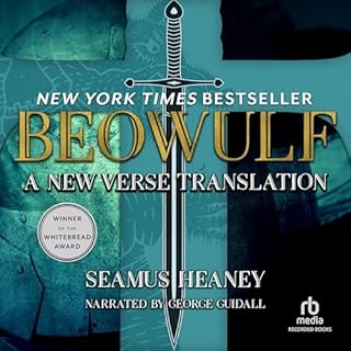 Beowulf Audiolibro Por Seamus Heaney - translator arte de portada