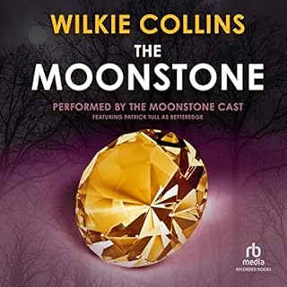 The Moonstone Audiolibro Por Wilkie Collins arte de portada