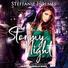 A Dead and Stormy Night Audiolibro Por Steffanie Holmes arte de portada