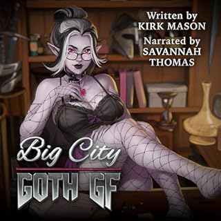 Big City Goth GF Audiolibro Por Kirk Mason arte de portada