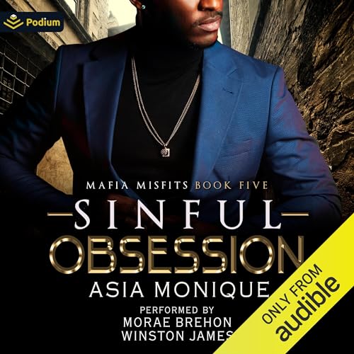 Sinful Obsession Audiolivro Por Asia Monique capa