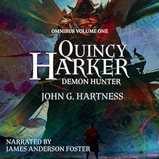 Quincy Harker, Demon Hunter - Omnibus Volume One Audiolibro Por John G. Hartness arte de portada