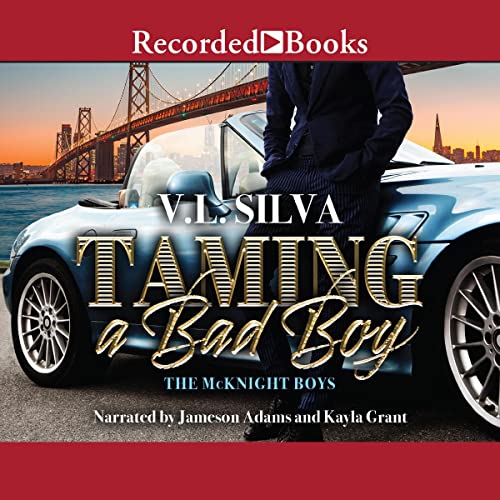 Taming a Bad Boy Audiolibro Por V.L. Silva arte de portada