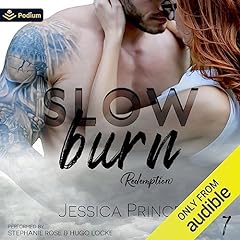 Slow Burn Audiolibro Por Jessica Prince arte de portada