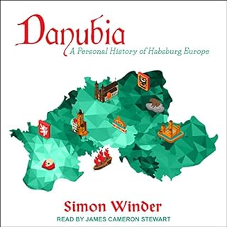 Danubia Audiolibro Por Simon Winder arte de portada