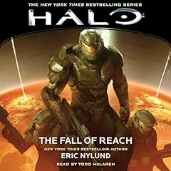 HALO: The Fall of Reach Audiolibro Por Eric Nylund arte de portada