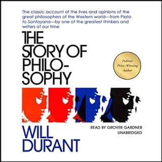 The Story of Philosophy Audiolibro Por Will Durant arte de portada
