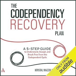 The Codependency Recovery Plan Audiolibro Por Krystal Mazzola M.Ed LMFT arte de portada