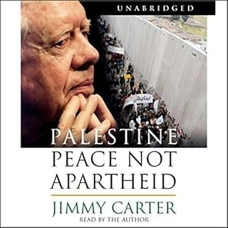 Palestine Audiolibro Por Jimmy Carter arte de portada