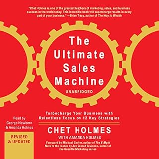 The Ultimate Sales Machine Audiolibro Por Chet Holmes arte de portada