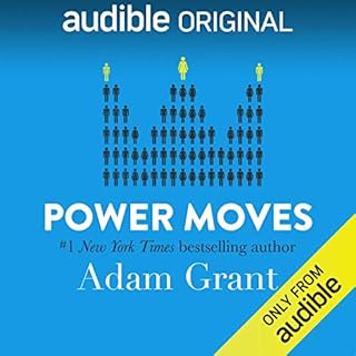 Power Moves Audiolibro Por Adam Grant arte de portada