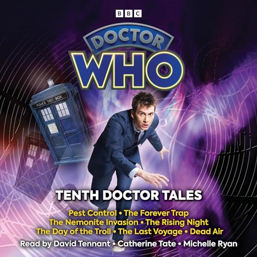 Doctor Who: 10th Doctor Tales Audiolibro Por Peter Anghelides, Dan Abnett, David Roden, Scott Handcock, Simon Messingham, Jam