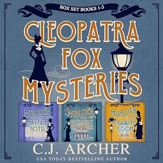 Cleopatra Fox Mysteries Boxed Set, Books 1-3 Audiolibro Por C.J. Archer arte de portada