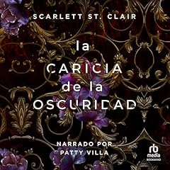 Diseño de la portada del título La caricia de la oscuridad