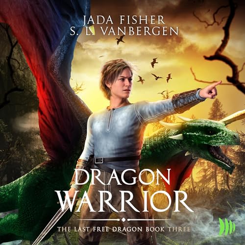 Dragon Warrior Audiolibro Por Jada Fisher, S.L. Vanbergen arte de portada