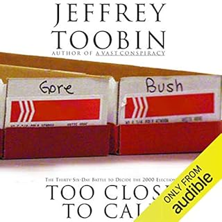 Too Close to Call Audiolibro Por Jeffrey Toobin arte de portada