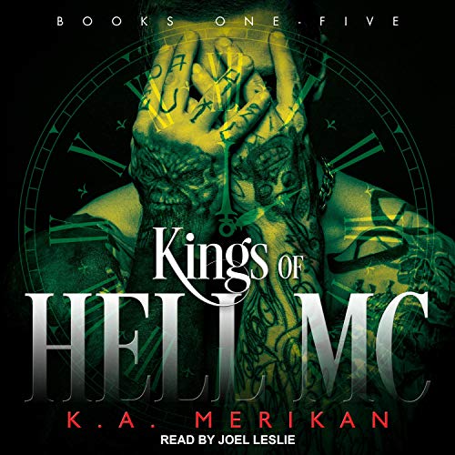 Kings of Hell MC Boxed Set Audiolibro Por K.A. Merikan arte de portada