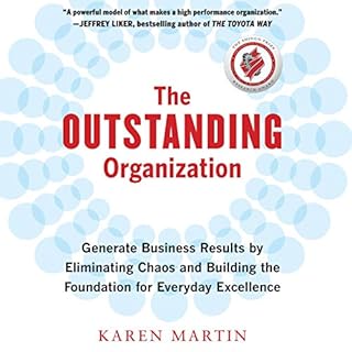 The Outstanding Organization Audiolibro Por Karen Martin arte de portada