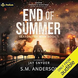 End of Summer Audiolibro Por S.M. Anderson arte de portada