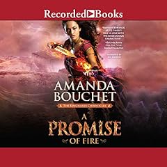 A Promise of Fire Audiolibro Por Amanda Bouchet arte de portada