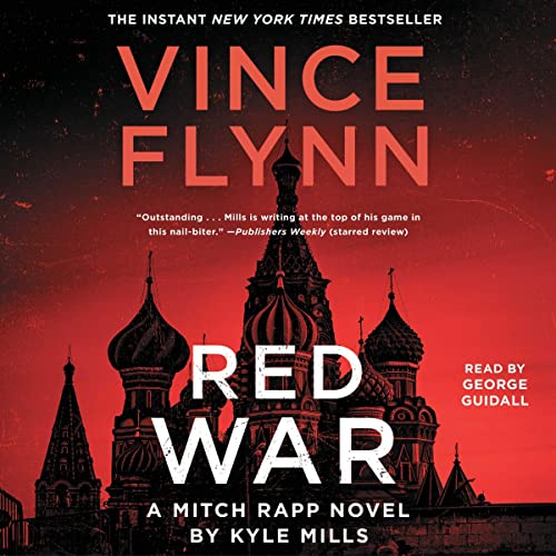 Red War Audiolibro Por Vince Flynn, Kyle Mills arte de portada