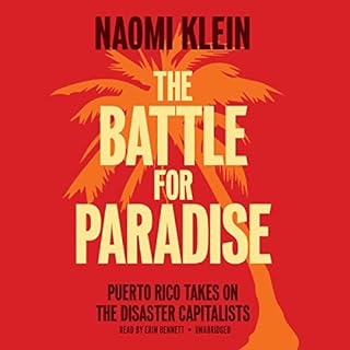 The Battle for Paradise Audiolibro Por Naomi Klein arte de portada