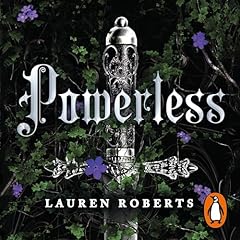 Diseño de la portada del título Powerless