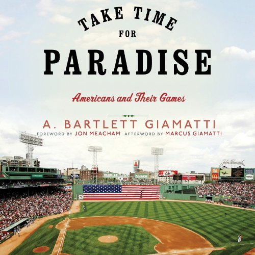 Take Time for Paradise Audiolibro Por A. Bartlett Giamatti arte de portada