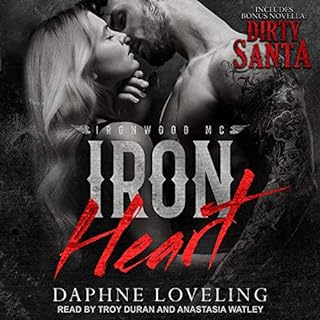 Iron Heart & Dirty Santa Audiolibro Por Daphne Loveling arte de portada