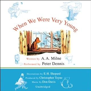 When We Were Very Young Audiolibro Por A. A. Milne arte de portada