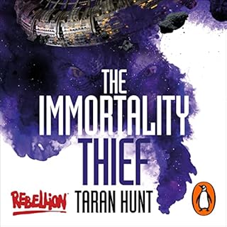 The Immortality Thief Audiolibro Por Taran Hunt arte de portada