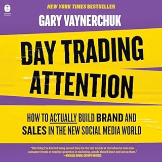 Day Trading Attention Audiolibro Por Gary Vaynerchuk arte de portada